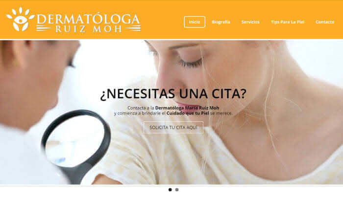 Dermatóloga María Ruiz Moh