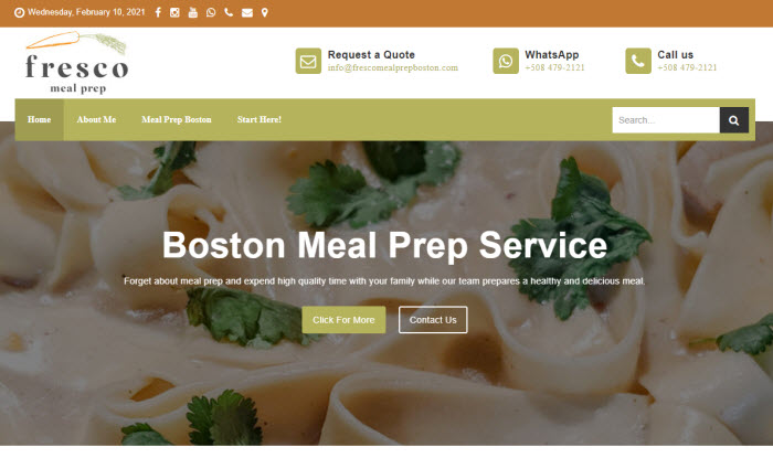 Fresco Meal Prep Boston